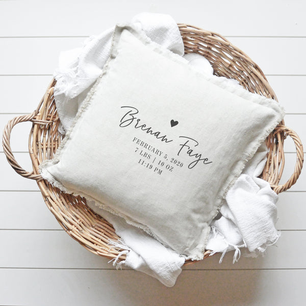 Last Name Pillow Covers – Porter Lane Home