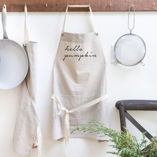 Hello Pumpkin Apron - Porter Lane Home