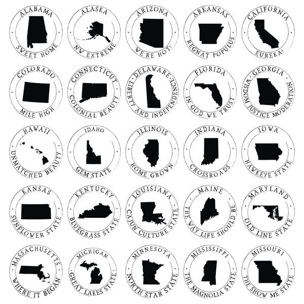 Custom State Emblem Pillow Cover – Porter Lane Home