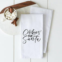 Cookies For Santa Tea Towel
