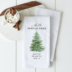 Spruce Tree Tea Towel