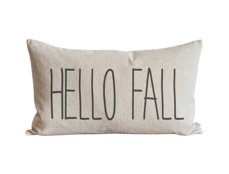 Hello Fall Pillow Cover.