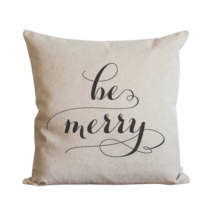 Be Merry Pillow Cover.