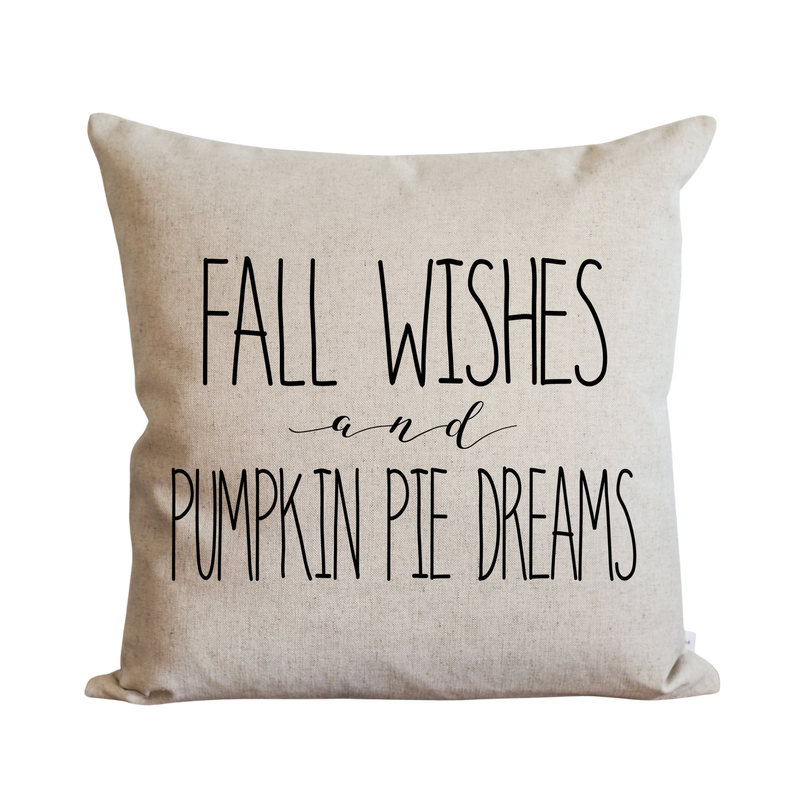 Fall Wishes Pillow Cover.