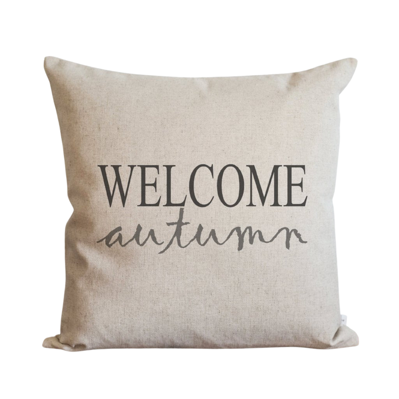 Welcome Autumn Pillow Cover.