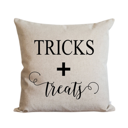 Tricks + Treats Pillow Cover.