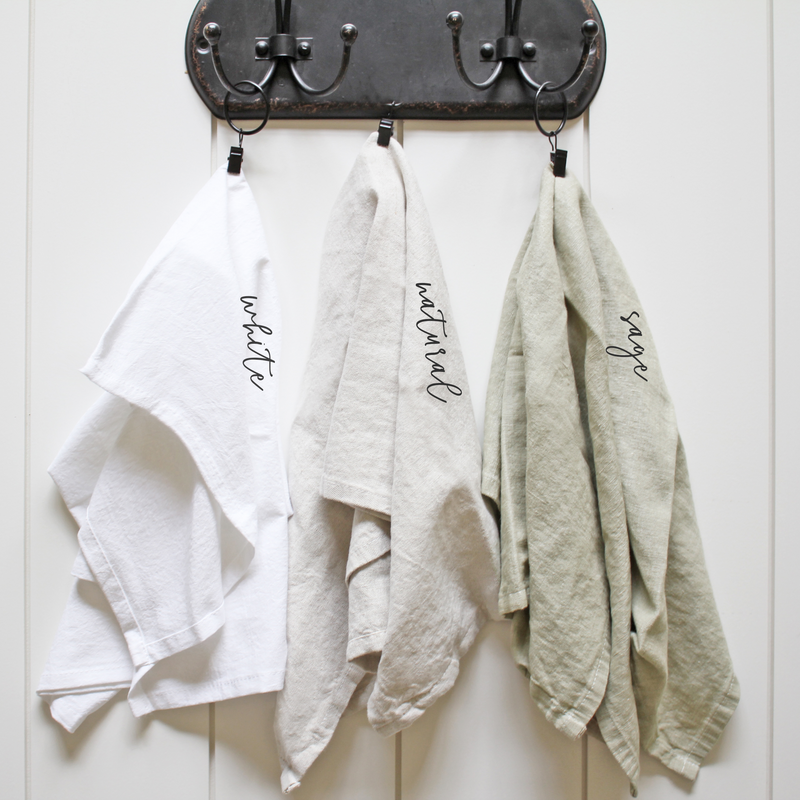 Homegrown Personalized Tea Towel