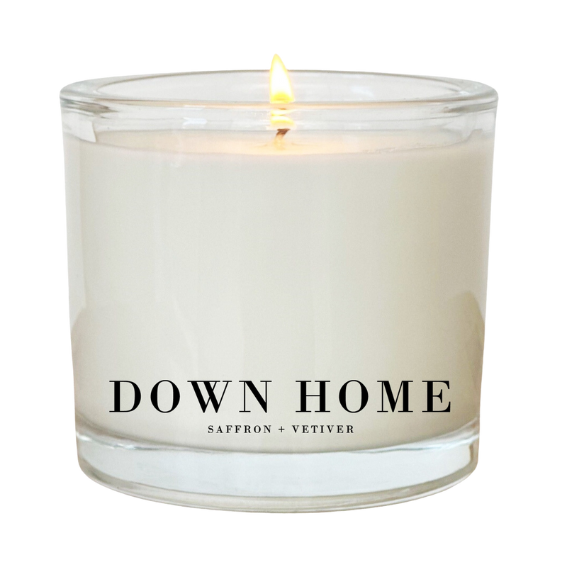 Down Home | Saffron & Vetiver Coconut Wax Candle