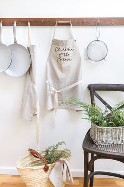 Personalized Christmas at the {Last Name} Apron - Porter Lane Home