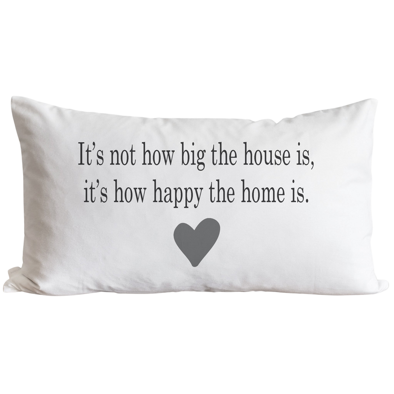 Happy Home Pillow Cover