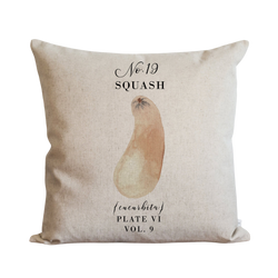 Botanical Squash Pillow Cover