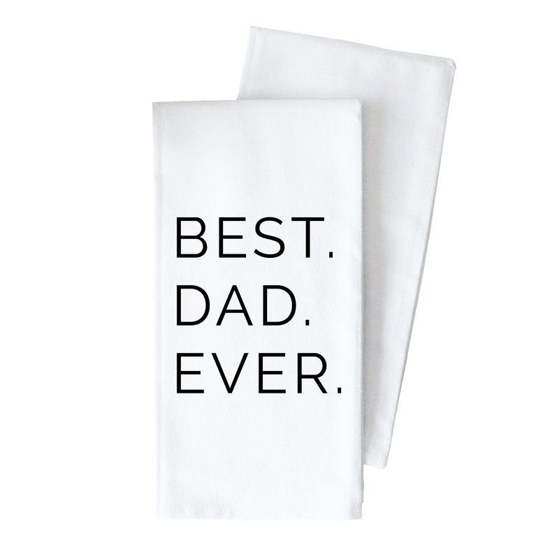 Best Dad Ever Tea Towel