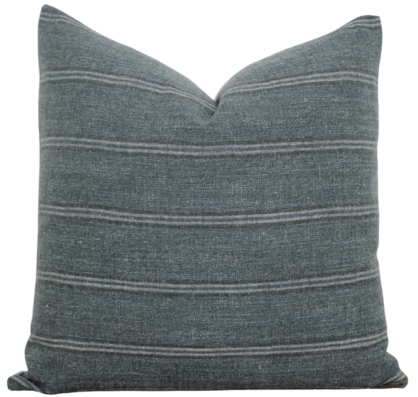 Green Stripe Pillow Cover | Easton