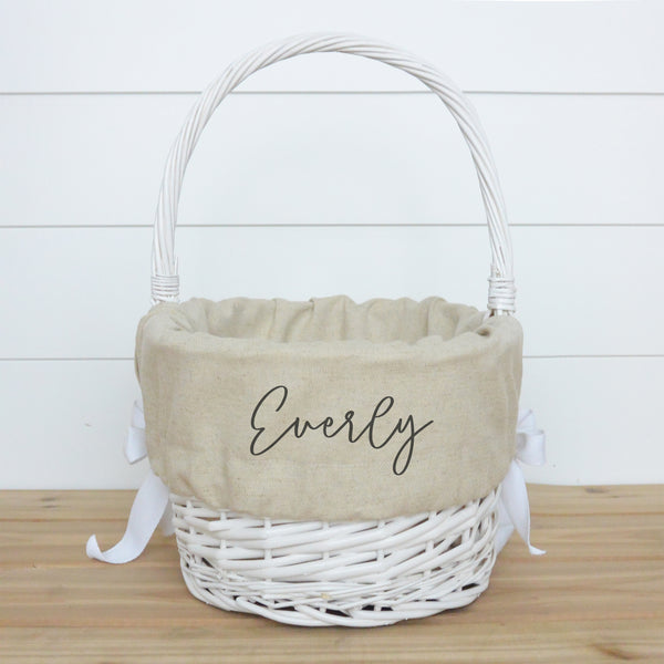 Personalized Easter Basket Liner