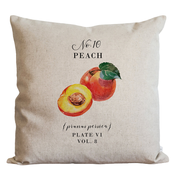 Peach Pillow Cover
