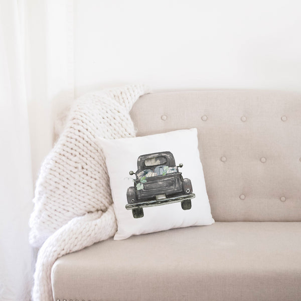 Fall Truck {Style 2} Pillow Cover.