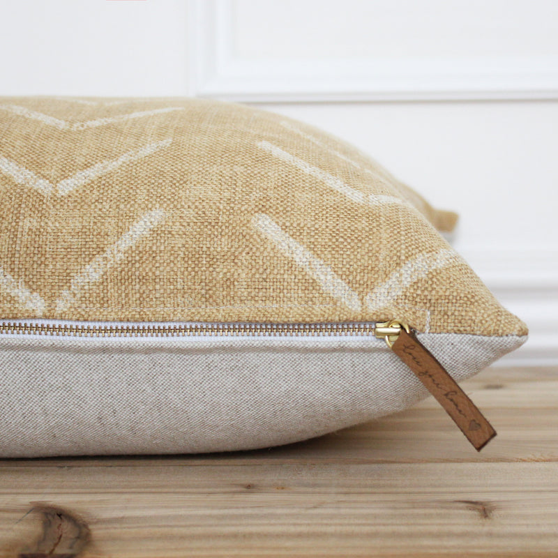 Mud Cloth Inspired Pillow Cover | Hadley