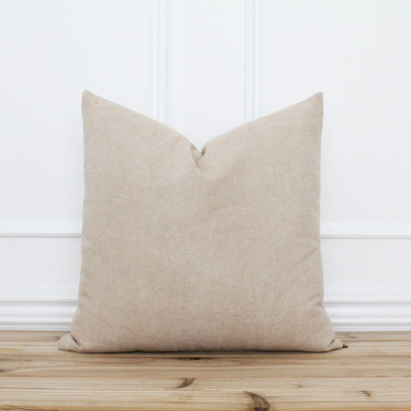 Beige Pillow Cover | Parker Oat
