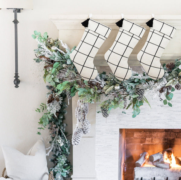 Personalized Bow Christmas Stocking – Porter Lane Home