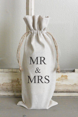 Mr & Mrs Wine Bag - Porter Lane Home